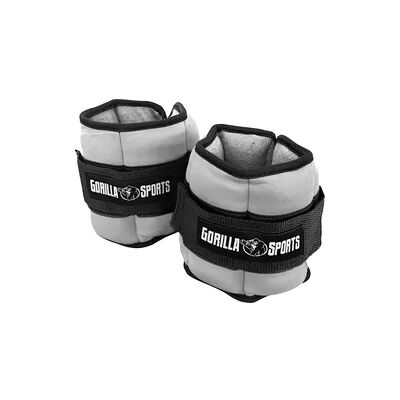 Gorilla Sports Gewichtsmanschetten - 2er Set, Handgelenk Laufgewichte, Ankle Weights, Farbwahl Gorilla Sports Gewichtsmanschetten - 2er Set, Handgelenk Laufgewichte, Ankle Weights, Farbwahl