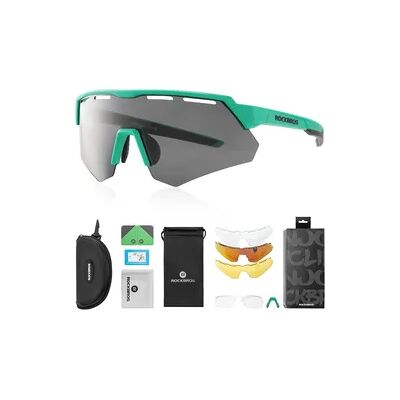 ROCKBROS Polarisierte Sonnenbrille mit 4 Wechselgläsern ROCKBROS Polarisierte Sonnenbrille mit 4 Wechselgläsern