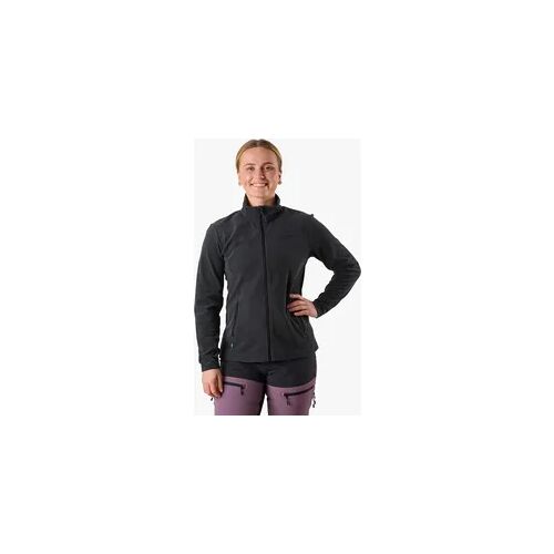 SWEDEMOUNT Damen Wandern flc_fullzip Lofoten Fleece schwarz L