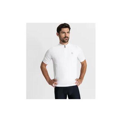 Rogelli Herren Weiß Fahrradtrikot - Komfort Fit Rogelli Herren Weiß Fahrradtrikot - Komfort Fit