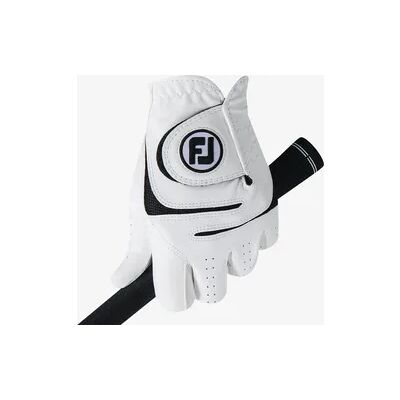 FootJoy WeatherSof Herren Handschuh - Weiß/Schwarz - Golfhandschuh FootJoy WeatherSof Herren Handschuh - Weiß/Schwarz - Golfhandschuh