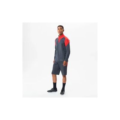 KIPSTA Damen/Herren Fußball Sweatshirt mit Reißverschluss - Viralto dunkelgrau/rot KIPSTA Damen/Herren Fußball Sweatshirt mit Reißverschluss - Viralto dunkelgrau/rot