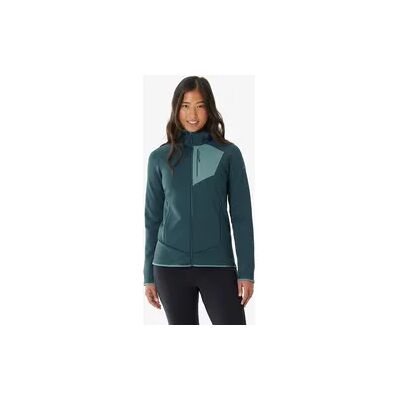 QUECHUA Fleecejacke Damen Wandern - MH500 grün QUECHUA Fleecejacke Damen Wandern - MH500 grün