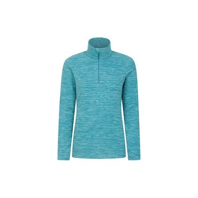 Mountain Warehouse Damen Wandern Fleecejacke Halber Reißverschluss Warm Atmungsaktiv - Snowdon Mountain Warehouse Damen Wandern Fleecejacke Halber Reißverschluss Warm Atmungsaktiv - Snowdon