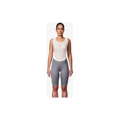 VAN RYSEL Radhose kurz mit Trägern Rennrad „RCR-R 2“ Damen grau VAN RYSEL Radhose kurz mit Trägern Rennrad „RCR-R 2“ Damen grau