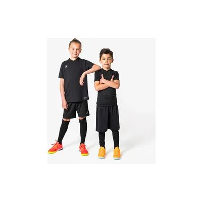 KIPSTA Kinder Fußball Unterziehshirt kurzarm - Keepdry 500 Thermo schwarz KIPSTA Kinder Fußball Unterziehshirt kurzarm - Keepdry 500 Thermo schwarz