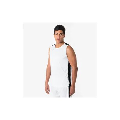 KIPSTA Damen/Herren Basketball Trikot ärmellos - Tank 100 weiß KIPSTA Damen/Herren Basketball Trikot ärmellos - Tank 100 weiß