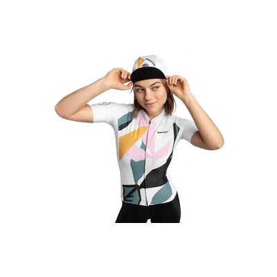 SIROKO Women Cycling 's short sleeve jersey M2 Pinerolo White SIROKO Women Cycling 's short sleeve jersey M2 Pinerolo White