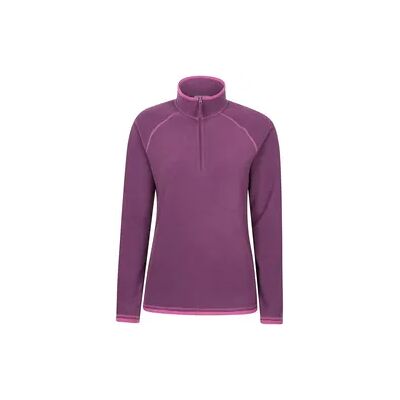 Mountain Warehouse Damen Wandern Fleecejacke Halber Reißverschluss Leicht Atmungsaktiv - Montana Mountain Warehouse Damen Wandern Fleecejacke Halber Reißverschluss Leicht Atmungsaktiv - Montana