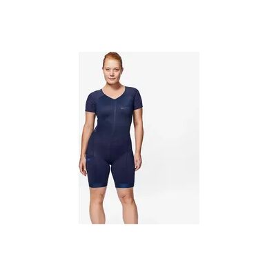 VAN RYSEL Triathlonanzug kurzarm Triathlon SD Damen dunkelblau VAN RYSEL Triathlonanzug kurzarm Triathlon SD Damen dunkelblau