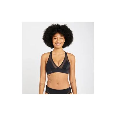 Decathlon Bikini-Oberteil Damen Bustier Rücken verstellbar Isa schwarz Decathlon Bikini-Oberteil Damen Bustier Rücken verstellbar Isa schwarz