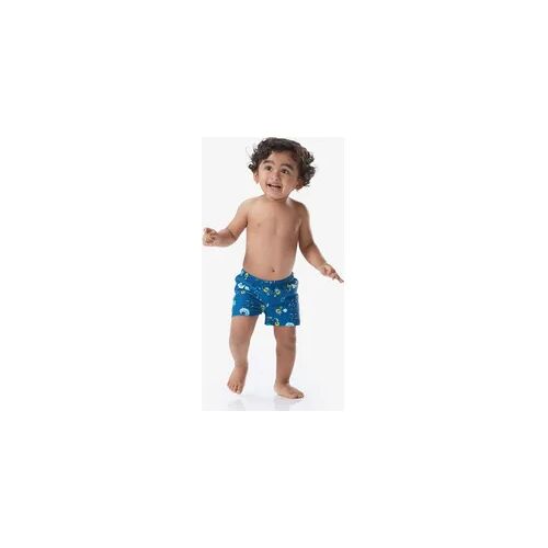 NABAIJI Windel-Badehose Boxer Baby waschbar blau bedruckt blau grün 73-75cm 12M