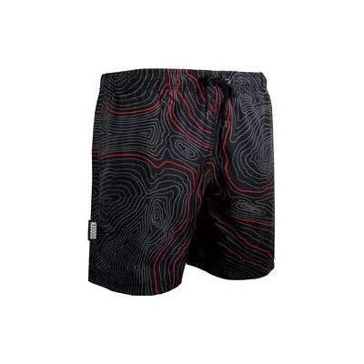 GUGGEN MOUNTAIN 2335 Herren Badehose Streifen lässige Boardshorts Linien Muster GUGGEN MOUNTAIN 2335 Herren Badehose Streifen lässige Boardshorts Linien Muster