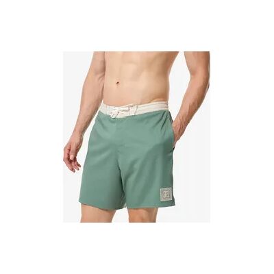 Decathlon Boardshorts Herren 100 Amphi Trunk halblang 18" grün Decathlon Boardshorts Herren 100 Amphi Trunk halblang 18" grün