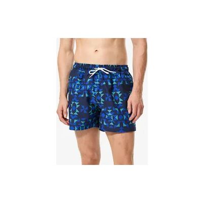 Decathlon Boardshorts Herren kurz 100 Geotix 15'' blau Decathlon Boardshorts Herren kurz 100 Geotix 15'' blau