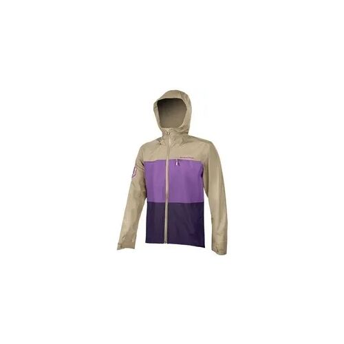 Jacke Endura SingleTrack II Beige/Violett braun beige M