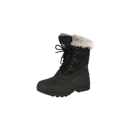 Winterschuh Damen Schnürung LICO Merthe schwarz 40 (UK 6)