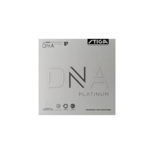 Stiga Tischtennisbelag DNA Platinum S schwarz 2.1 SCHWARZ