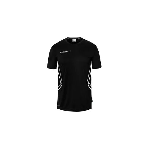 Trainings-T-Shirt Equipe 29 UHLSPORT schwarz grau weiß 140 cm