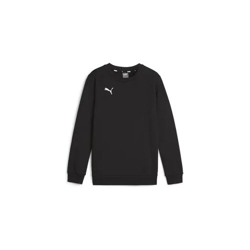 Puma Kinder Pullover teamGOAL Casuals Crew Neck Sweat Jr 658593 schwarz 128 cm