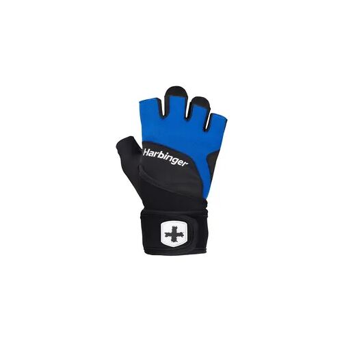 Harbinger Trainingshandschuhe Grip Wristwrap 2.0, Unisex, Blau, M blau M