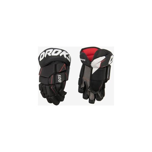 OROKS Eishockey-Handschuhe IH 500 JR, orange rot schwarz, L