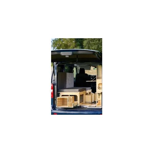 TCHAO TCHAO Camper Ausziehbett selber bauen (Mit Matratze und Schubladen) beige No Size