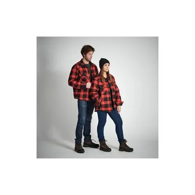 SOLOGNAC Outdoorhemd 500 wattiert rot SOLOGNAC Outdoorhemd 500 wattiert rot
