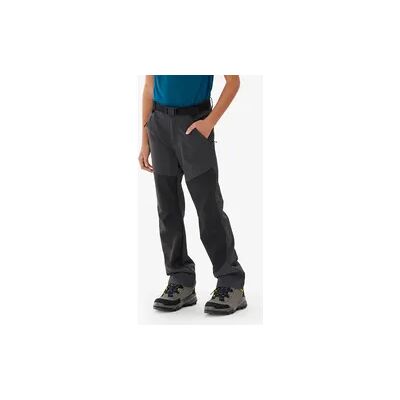 QUECHUA Softshellhose MH900 Kinder Gr. 122–170 Wandern grau/schwarz QUECHUA Softshellhose MH900 Kinder Gr. 122–170 Wandern grau/schwarz