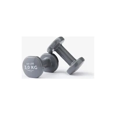 Domyos 3kg Hantlar Twin-pack - Grau Fitness Domyos 3kg Hantlar Twin-pack - Grau Fitness