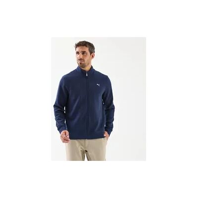 Puma Herren Golf Fleecejacke winddicht - Cloudspun marineblau Puma Herren Golf Fleecejacke winddicht - Cloudspun marineblau