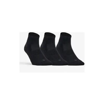 Decathlon Tennissocken Mid 3er Pack - RS500 schwarz Decathlon Tennissocken Mid 3er Pack - RS500 schwarz
