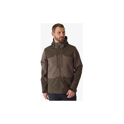 SOLOGNAC Jagdjacke Softshelljacke 500 braun SOLOGNAC Jagdjacke Softshelljacke 500 braun