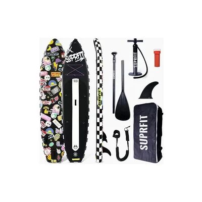 Suprfit Stand-Up Paddling Board Funny Stickers – Black Suprfit Stand-Up Paddling Board Funny Stickers – Black