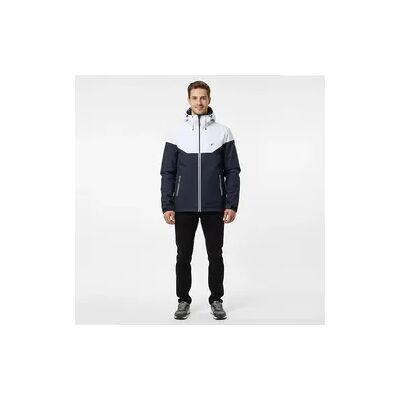 Decathlon Segeljacke Herren warm wasserdicht 100 blau/weiß Decathlon Segeljacke Herren warm wasserdicht 100 blau/weiß