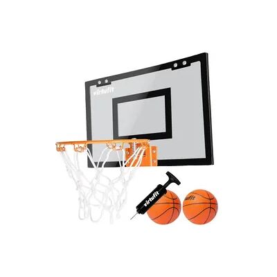 VirtuFit Pro Mini Basketballbrett mit 2 Bällen und Pumpe - Schwarz VirtuFit Pro Mini Basketballbrett mit 2 Bällen und Pumpe - Schwarz