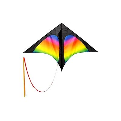 WOLKENSTÜRMER Kinderdrachen Delta Rainbow (bunt), Einleinerdrachen - flugfertig inkl. Schnur WOLKENSTÜRMER Kinderdrachen Delta Rainbow (bunt), Einleinerdrachen - flugfertig inkl. Schnur