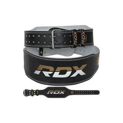 RDX Ledergürtel - 4 Zoll breit, Schwarz, 2XL - Gürtel RDX Ledergürtel - 4 Zoll breit, Schwarz, 2XL - Gürtel