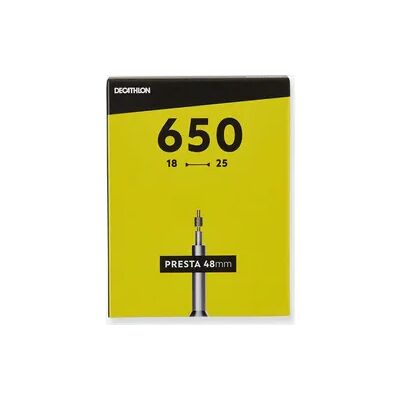 Decathlon Fahrradschlauch 650 × 18/25 Presta-Ventil 48 mm Decathlon Fahrradschlauch 650 × 18/25 Presta-Ventil 48 mm