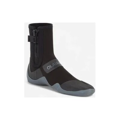 Olaian Schwarz/Grau 3mm Neoprenschuhe - Surfen Neoprenstiefel Olaian Schwarz/Grau 3mm Neoprenschuhe - Surfen Neoprenstiefel