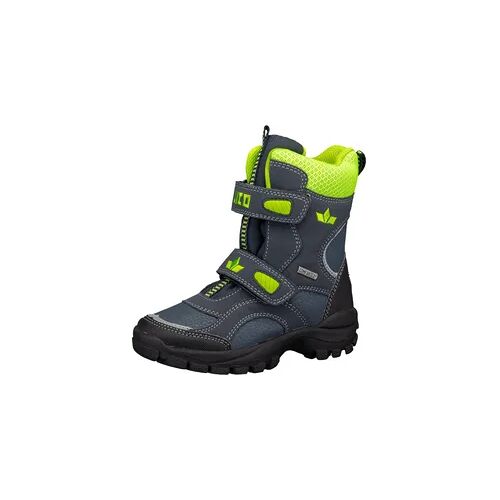 Winterschuh wasserdicht atumgsaktiv  Jungen Klettverschluss LICO Samuel V blau 33 (UK 13.5C)