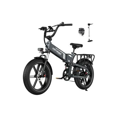 HITWAY E-Bike Faltrad Klapprad 20 x 4,0 Zoll Fatbike, 720Wh, Hydraulikbremsen, BK10SPRO HITWAY E-Bike Faltrad Klapprad 20 x 4,0 Zoll Fatbike, 720Wh, Hydraulikbremsen, BK10SPRO