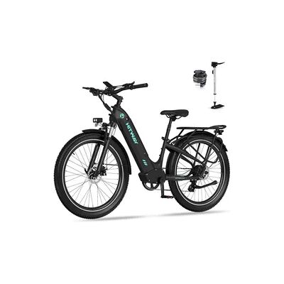 HITWAY E-Bike City E-Bike 26 x 3,0 Zoll , Tiefeinsteiger Elektrofahrrad, 150 km, BK16 HITWAY E-Bike City E-Bike 26 x 3,0 Zoll , Tiefeinsteiger Elektrofahrrad, 150 km, BK16