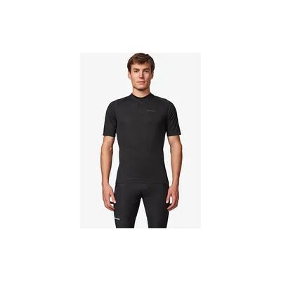 Triban Decathlon Schwarzes Rennrad Kurzarm Trikot - Sommer Triban Decathlon Schwarzes Rennrad Kurzarm Trikot - Sommer
