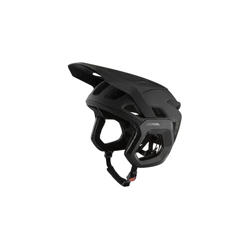 Olympische Sportbekleidung Alpina MTB Helm Wurzel Evo 51-55 Matt Schwarz schwarz ONE SIZE