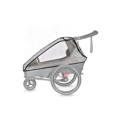 Qeridoo Kidgoo 2 Fahrradanhänger Regenschutz - Regen & Wind Qeridoo Kidgoo 2 Fahrradanhänger Regenschutz - Regen & Wind