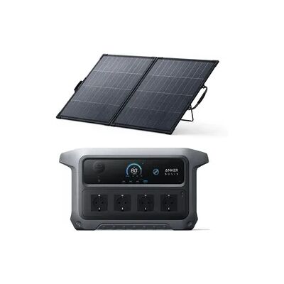 Kit Powerstation Anker C2000 Gen 2 mit Bifaziales Solarpanel 200 W (0% MwSt) Kit Powerstation Anker C2000 Gen 2 mit Bifaziales Solarpanel 200 W (0% MwSt)
