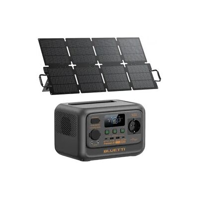 Kit tragbare Powerstation BLUETTI Premium 30 V2 + Solarpanel 130 W (0% MwSt) Kit tragbare Powerstation BLUETTI Premium 30 V2 + Solarpanel 130 W (0% MwSt)