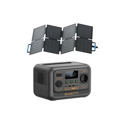 Kit tragbare Powerstation BLUETTI Premium 30 V2 + Solarpanel 60 W (0% MwSt) Kit tragbare Powerstation BLUETTI Premium 30 V2 + Solarpanel 60 W (0% MwSt)