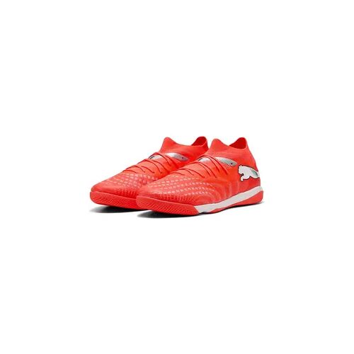 FUTURE 9 MATCH IT Fußballschuhe Erwachsene PUMA schwarz weiß rot 45